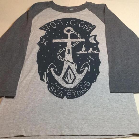 🍁Volcom baseball style shirt Small🍁 - Picture 1 of 7